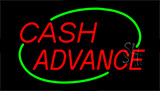 Cash Advance Animated Neon Sign