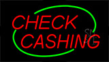 Check Cashing Animated Neon Sign