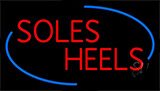Red Soles Heels Neon Sign