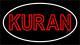 Kuran With Border Neon Sign