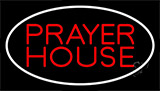 Red Prayer House Neon Sign