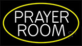 White Prayer Room Neon Sign