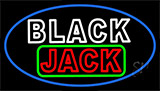 Blackjack Poker Neon Neon Sign