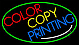 Color Copy Printing Neon Sign