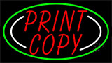 Print Copy Neon Sign