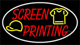 Screen Printing Neon Sign