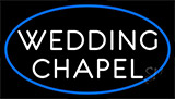 White Wedding Chapel Neon Sign