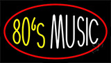 80s Music 3 Neon Sign