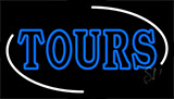 Blue Tours Neon Sign