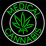 Medical Cannabis With Logo Neon Sign