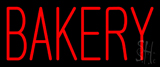 Red Bakery Neon Sign