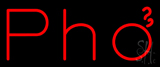 Red Pho Neon Sign