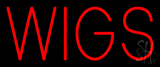 Red Wigs Neon Sign