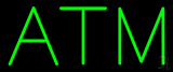Green Atm Neon Sign