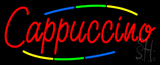 Deco Style Red Cappuccino Neon Sign