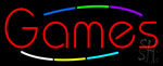 Multicolored Deco Style Games Neon Sign