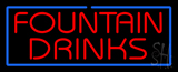 Fountain Drinks Neon Sign