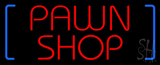 Red Pawn Shop Neon Sign