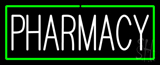 White Pharmacy Green Neon Sign