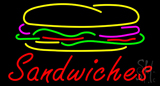 Sandwiches Logo Neon Sign