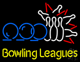 Bowling Leagues Neon Sign