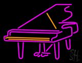 Piano Logo Neon Sign