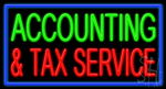 Accounting And Services Neon Sign