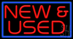 New And Used Neon Sign