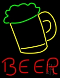Beer Mug Red Beer Neon Sign