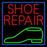 Red Shoe Repair Green Shoe Neon Sign