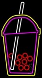 Boba Tea Symbol Neon Sign
