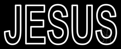 Jesus Block Neon Sign