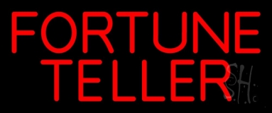 Red Fortune Teller Neon Sign
