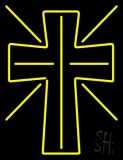 Christian Cross Neon Sign