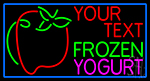 Custom Frozen Dessert Neon Sign