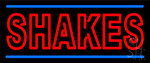 Double Stroke Shakes Neon Sign