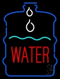 Red Water In Bottle Neon Sign