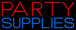 Party Supplies Neon Sign