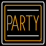 Party Border 2 Neon Sign