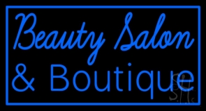 Beauty Salon And Boutique Neon Sign