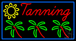 Tanning With Logo Neon Sign