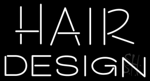 Hair Design Neon Sign