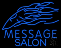 Custom Salon Logo Neon Sign