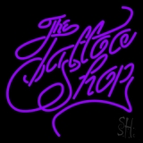 Purple The Tattoo Shop Neon Sign