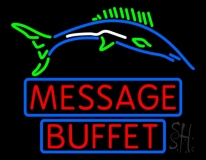 Custom Buffet Neon Sign