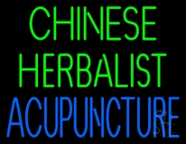 Chinese Herbal Acupuncture Neon Sign