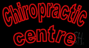 Double Stroke Chiropractic Center Neon Sign