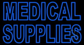 Medical Supplies Neon Sign