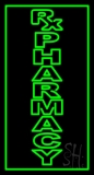 Vertical Rx Pharmacy Neon Sign