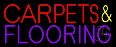Carpets And Flooring Neon Sign